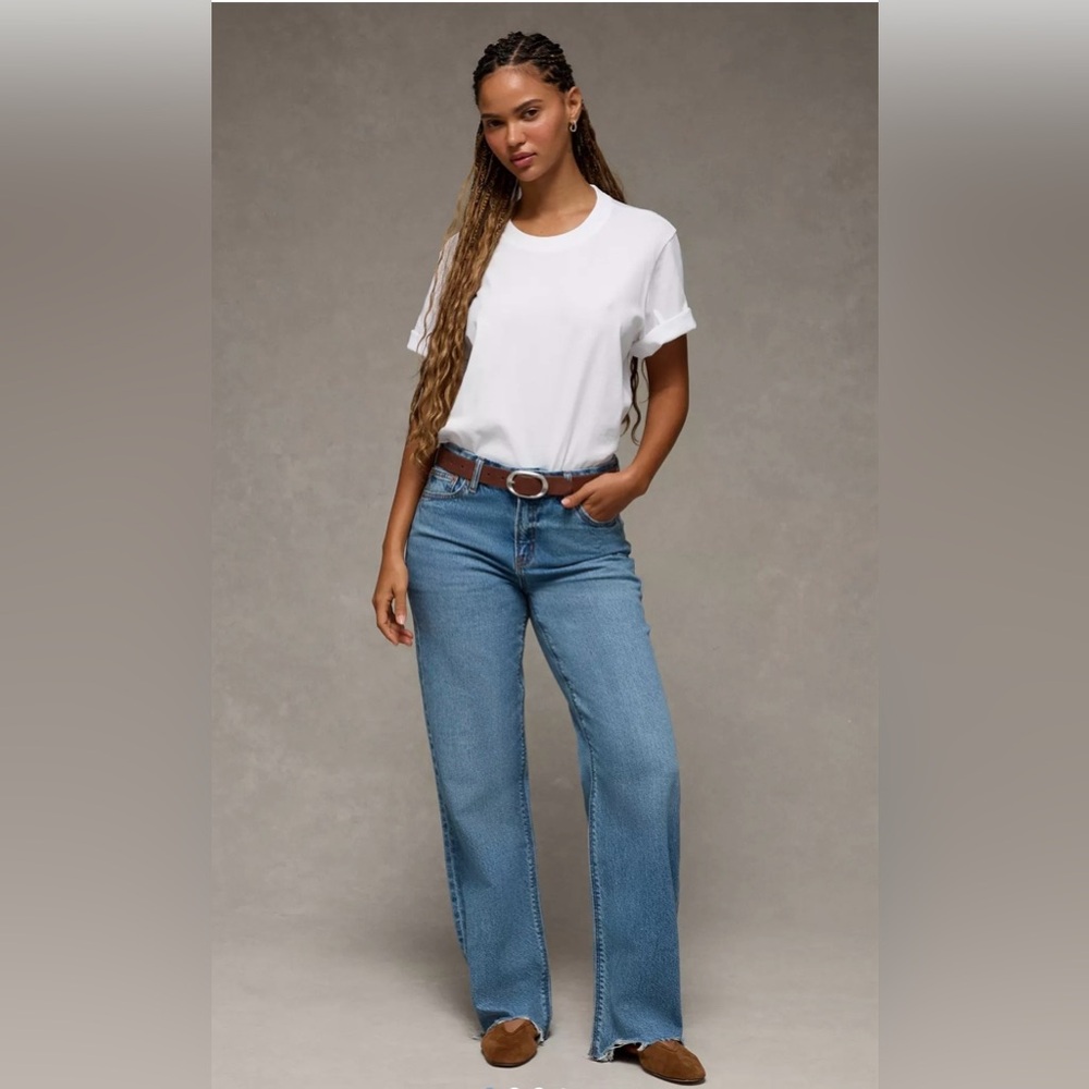 American Eagle Strigid Curvey Stovepipe Jean 4T